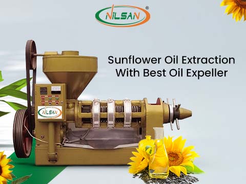 Sunflower Oil Extraction With Best Oil Expeller