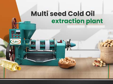 Multi seed Cold Oil extraction plant