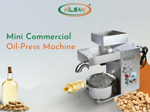 Mini commercial oil press machine