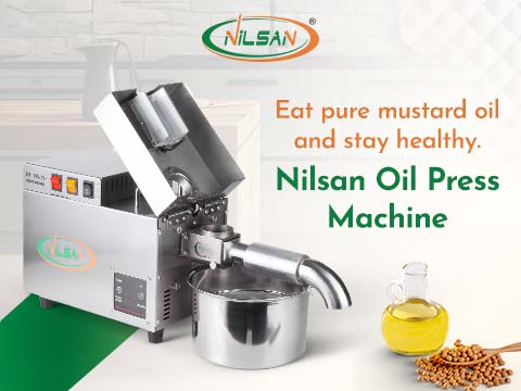 Make Your Own Oil with Nilsan Mini Press